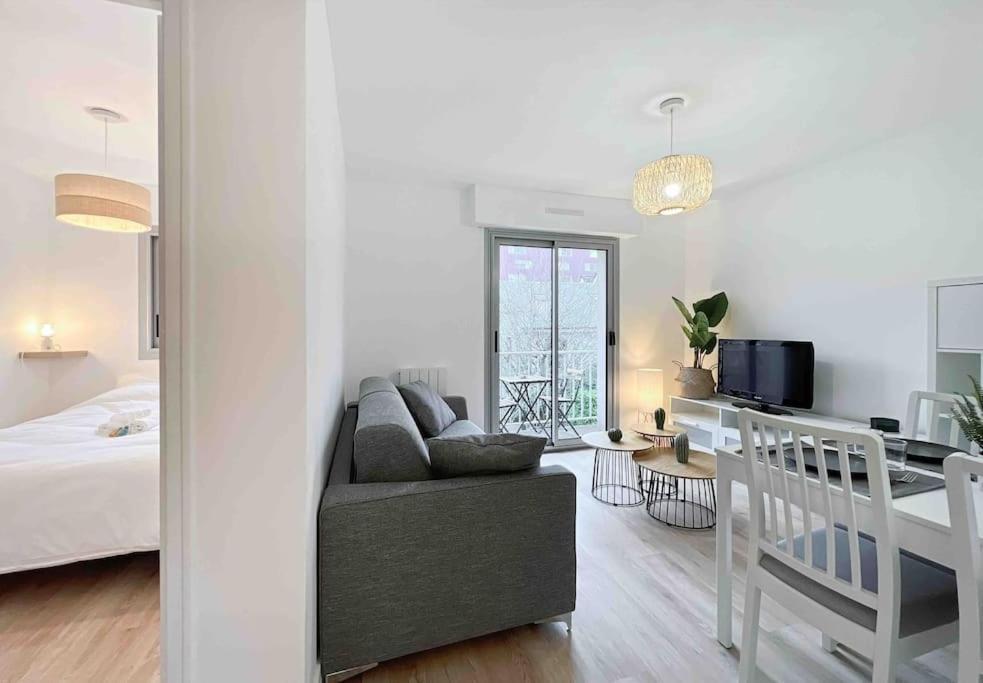 רן L'Escapade - Centre Ville - Parking - Balcon מראה חיצוני תמונה